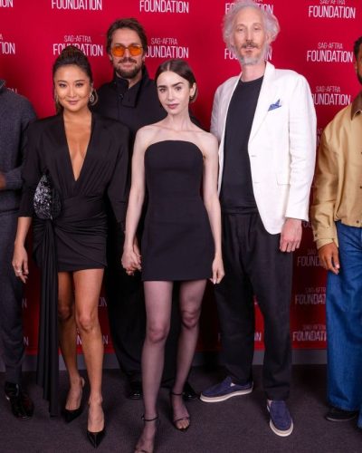 Lily Collins at Sag-Aftra Event image 3