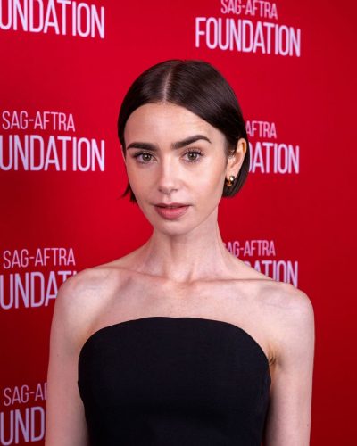 Lily Collins at Sag-Aftra Event image 4