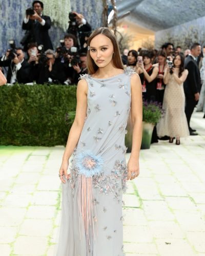 Lily-Rose Depp Dazzles In Ethereal Grey Gown At 2026 Met Gala