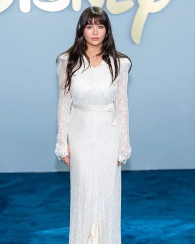 Malina Weissman Dazzles In Elegant White Lace At 2026 Disney Upfront