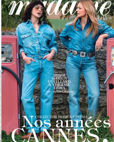 Marion Cotillard And Virginie Efira Dazzle In Denim For Madame Figaro May 2026