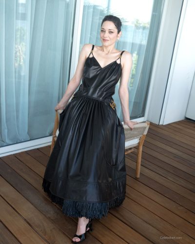 Marion Cotillard Stuns In Elegant Black Leather Gown At Cannes 2026