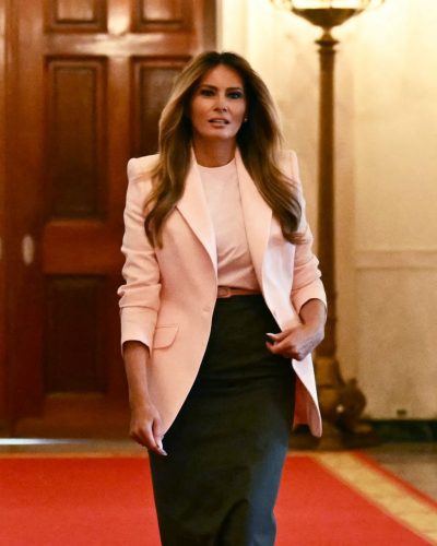Melania Trump at Military Mother Day Event