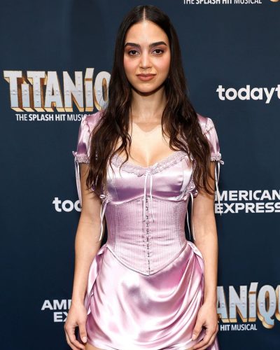 Melissa Barrera Dazzles In Pink At Titanique Broadway Opening Night 2026