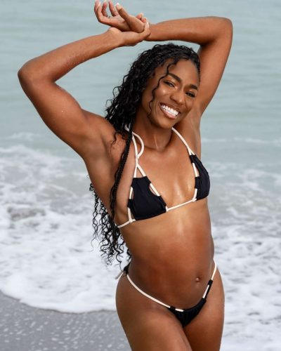 Melissa Jefferson-Wooden Shines In Black Bikini For Sports Illustrated Swimsuit 2026