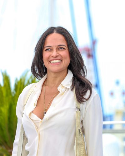 Michelle Rodriguez Shines In White At Cannes 2026
