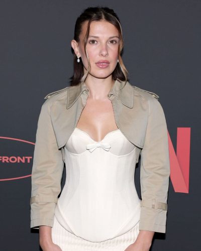 Millie Bobby Brown Stuns In Elegant Ensemble At Netflix Upfront 2026