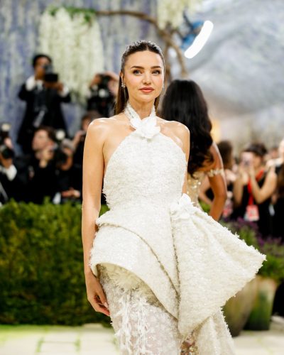 Miranda Kerr Dazzles In Elegant White Ensemble At 2026 Met Gala