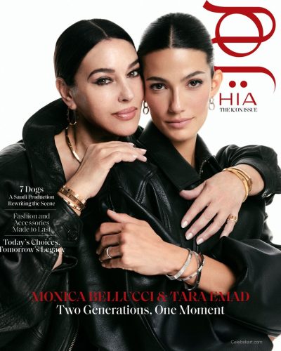 Monica Bellucci And Tara Emad Shine In Edgy Black Leather For Hia Saudi Arabia 2026