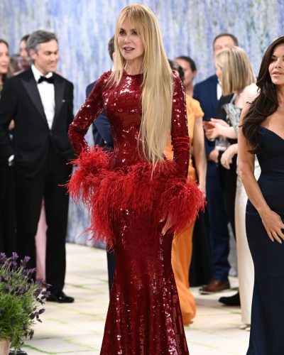 Nicole Kidman Dazzles In Red Sequins At 2026 Met Gala