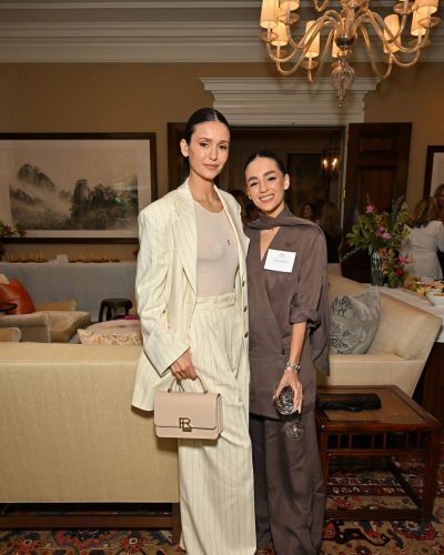 Nina Dobrev Dazzles In Elegant Stripes At Women In Wellness Lunch 2026