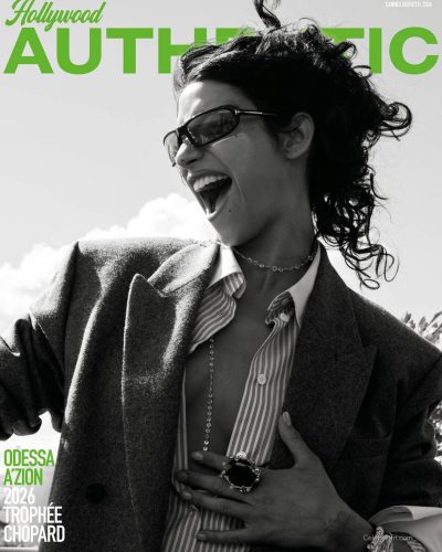 Odessa A’Zion Rocks Grey Suit For Hollywood Authentic Cover May 2026