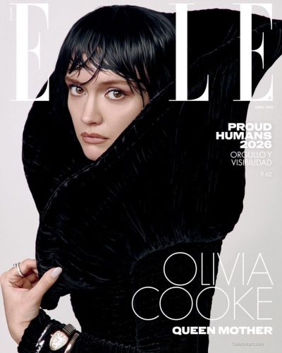 Olivia Cooke Dazzles In Dramatic Black Ensemble For Elle Mexico June 2026