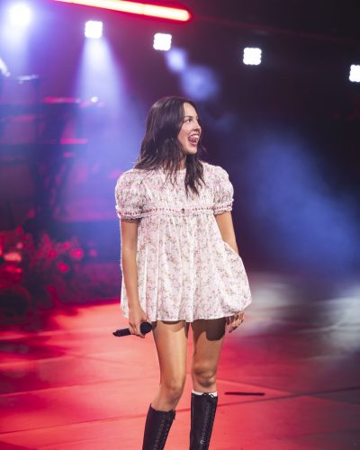 Olivia Rodrigo Dazzles In Floral Dress At Spotify’s Billions Club Concert In Barcelona 2026