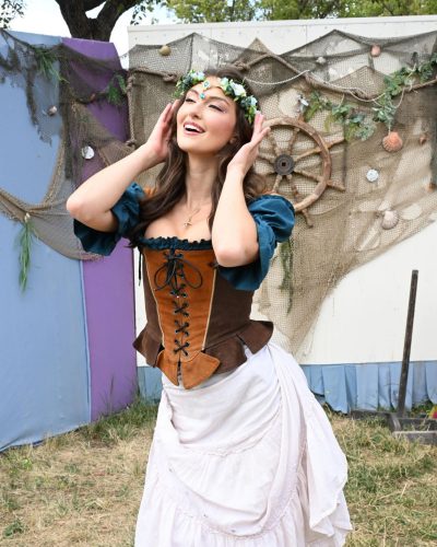 Rachel Pizzolato Dazzles In A Whimsical Corset At The Fair 2026