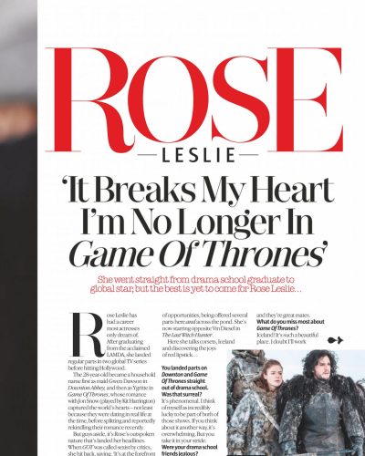 Rose Leslie photo image 3