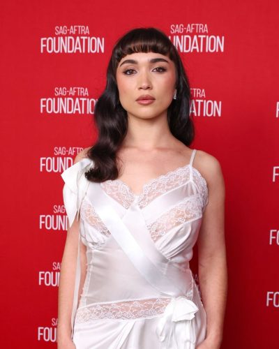 Rowan Blanchard Stuns In Lace Detail At Sag-Aftra Foundation Event 2026