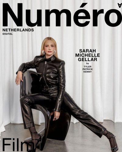 Sarah Michelle Gellar Stuns In Sleek Black Ensemble For Numero Netherlands 2026