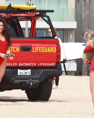 Shay Mitchell And Hassie Harrison Bring Baywatch To Life In Venice Beach 2026