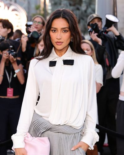 Shay Mitchell Stuns In Elegant Ensemble At Dior Cruise Show 2027