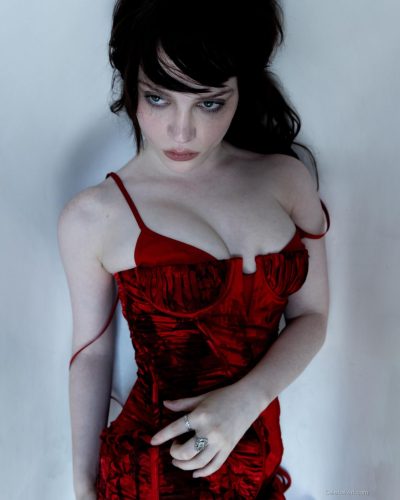 Sophie Thatcher Dazzles In A Striking Red Dress For Plico Magazine 2026