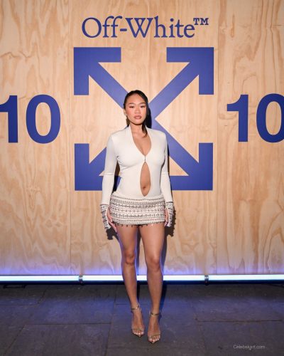 Sunisa Lee Dazzles In Ensemble At Off-White Launch In NYC 2026
