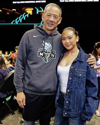 Sunisa Lee Shows Off Denim Style At TAAF AAPI All-Star Basketball Game 2026