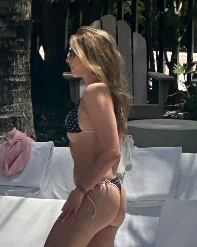 Tate McRae Shows Off Polka Dot Bikini At Miami Poolside 2026