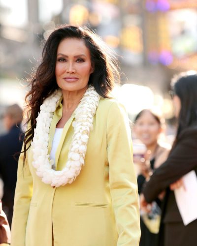 Tia Carrere at The Mandalorian Premiere image 2