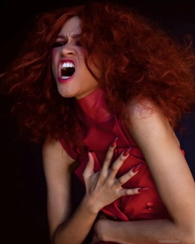 Zendaya Dazzles In Bold Red For Paper Magazine’s April 2026 Issue