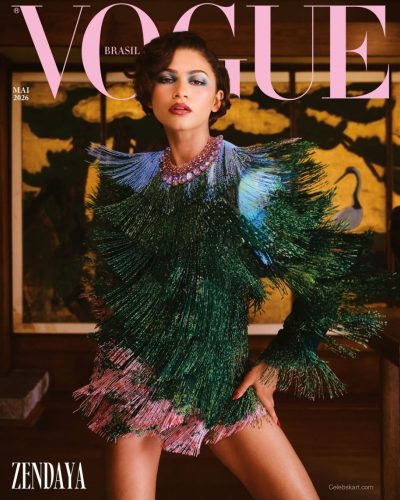 Zendaya Dazzles In Vibrant Green Ensemble For Vogue Brasil May 2026