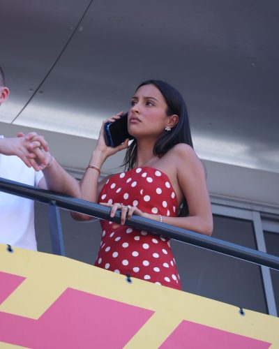 Alexandra Saint Mleux Dazzles In Polka Dots At Monaco F1 Grand Prix 2026