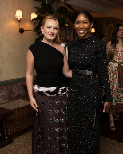 Amelia Dimoldenberg Dazzles In Black At The ELLE Vanguard Party In London 2026