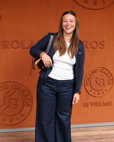 Anja Verderosa’s Casual Look At The 2026 French Open