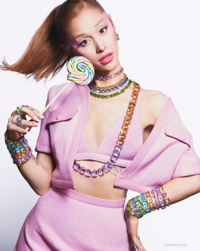 Ariana Grande Shines In Pink For Swarovski’s Summertime Campaign June 2026
