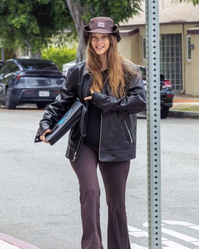 Barbara Palvin Shows Off Street Style While Pregnant In Burbank 2026