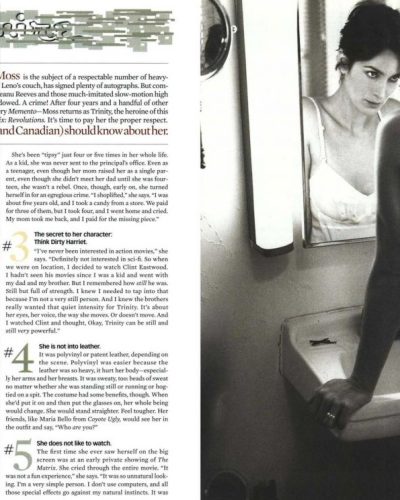 Carrie-anne Moss photo image 3
