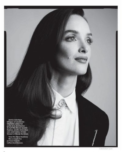 Charlotte Le Bon Exudes Elegance In Black And White For Madame Figaro June 2026