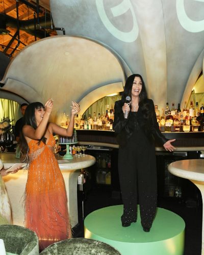 Cher Xochitl Gomez at Cher X Garnier Diamond Sleek Event image 2