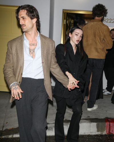 Dove Cameron And Damiano David at A Los Angeles Event