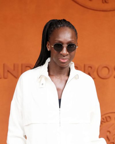 EYE HAIDARA Wows In White Ensemble At The 2026 French Open