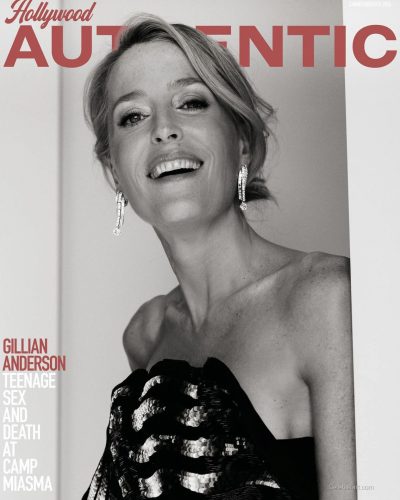 Gillian Anderson Shines In Elegant Sequined Gown For Hollywood Authentic 2026
