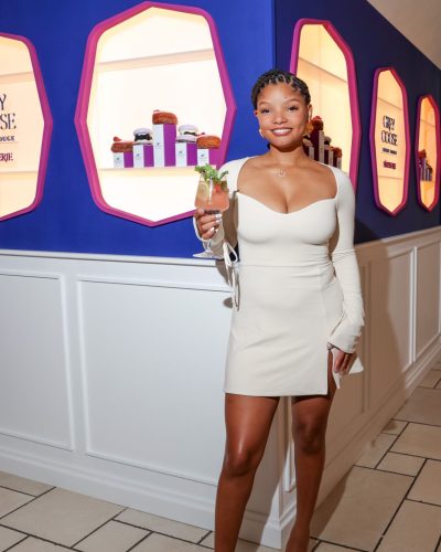 Halle Bailey Dazzles In White Dress At Grey Goose Event In NYC 2026