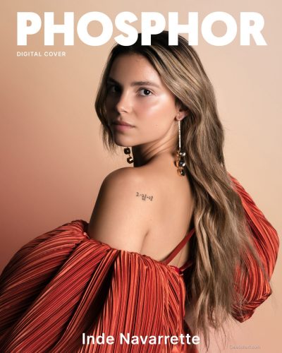Inde Navarrette Stuns In Bold Red For Phosphor Magazine Summer 2023
