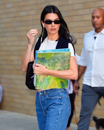 Kendall Jenner Showcases Effortless Style At Gagosian Gallery In NYC 2026