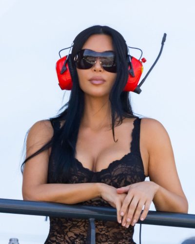 Kim Kardashian Stuns In Lace Ensemble At Monaco Grand Prix 2026