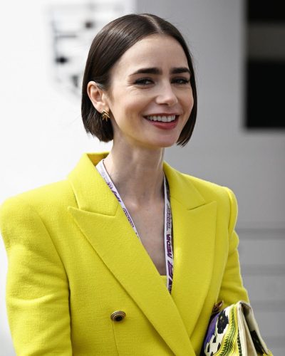 Lily Collins Dazzles In Bright Yellow At F1 Grand Prix Of Monaco 2026