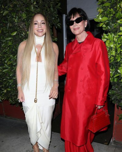 Mariah Carey And Kris Jenner Dazzle In Outfits At Giorgio Baldi 2026