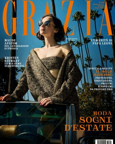 Maude Apatow Dazzles In Grazia Italy With Summer Vibes 2026