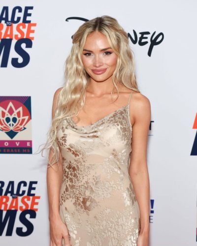 Natalie Alyn Lind Stuns In Elegant Dress At Race To Erase MS Gala 2026